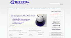 Desktop Screenshot of biosev.com